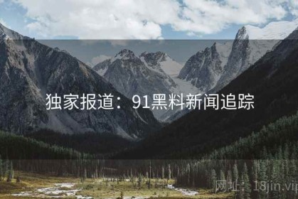 独家报道：91黑料新闻追踪