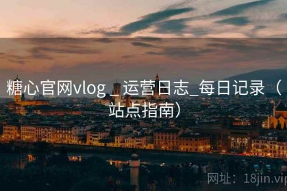 糖心官网vlog _ 运营日志_每日记录（站点指南）
