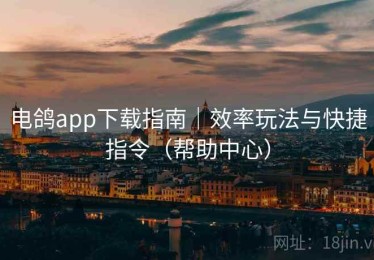 电鸽app下载指南|效率玩法与快捷指令(帮助中心) 电鸽app下载指南|效率玩法与快捷指令(帮助中心)